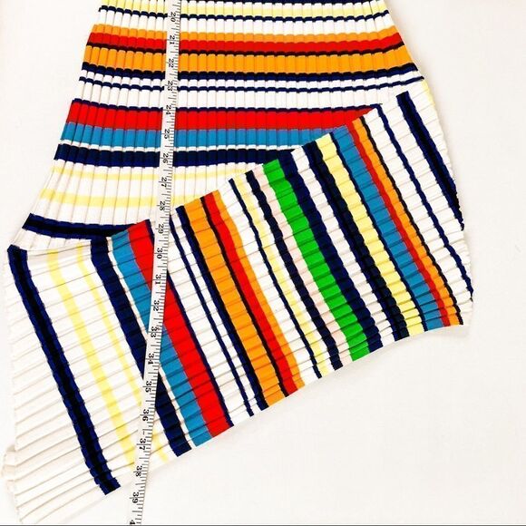 Milly Striped Vneck Dress  - Picture 9 of 11